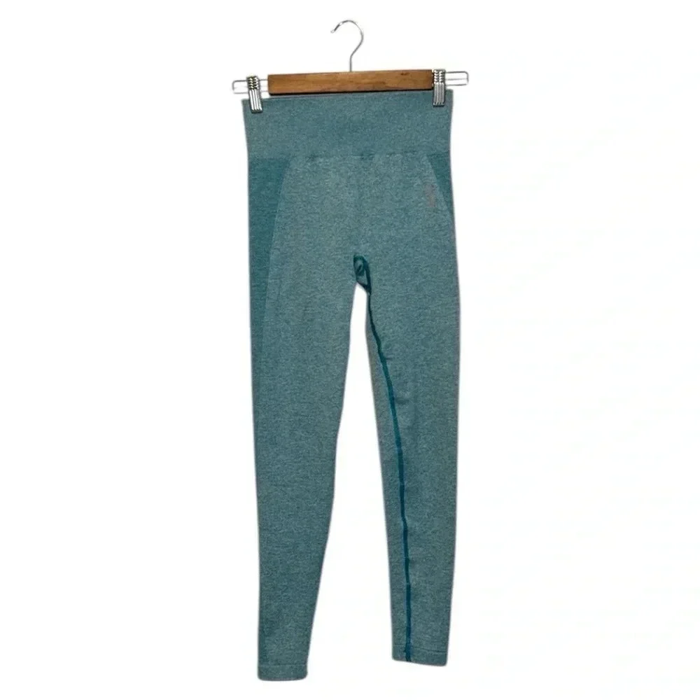 Gymshark FLEX HIGH WAISTED LEGGINGS blue Size S - Picture 4 of 10